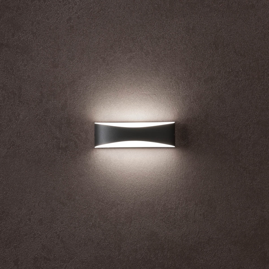 Redo 90126 - LED επιτοίχιο φωτιστικό εξωτερικού χώρου AXEL LED/7W/230V 3000 IP65 ανθρακί