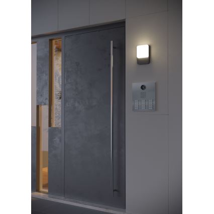 Redo 90130 -LED Επιτοίχιο φωτιστικό εξωτερικού χώρου COLIN LED/9W/230V 4000K IP54 ανθρακί