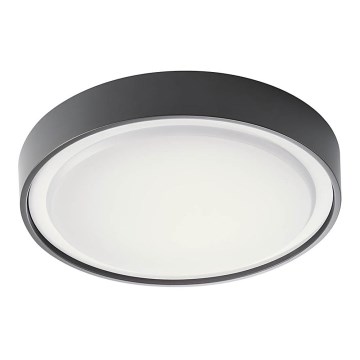 Redo 90155 - Φωτιστικό οροφής εξωτερικού χώρου LED PONZA LED/16W/230V διάμετρος 26 cm IP65