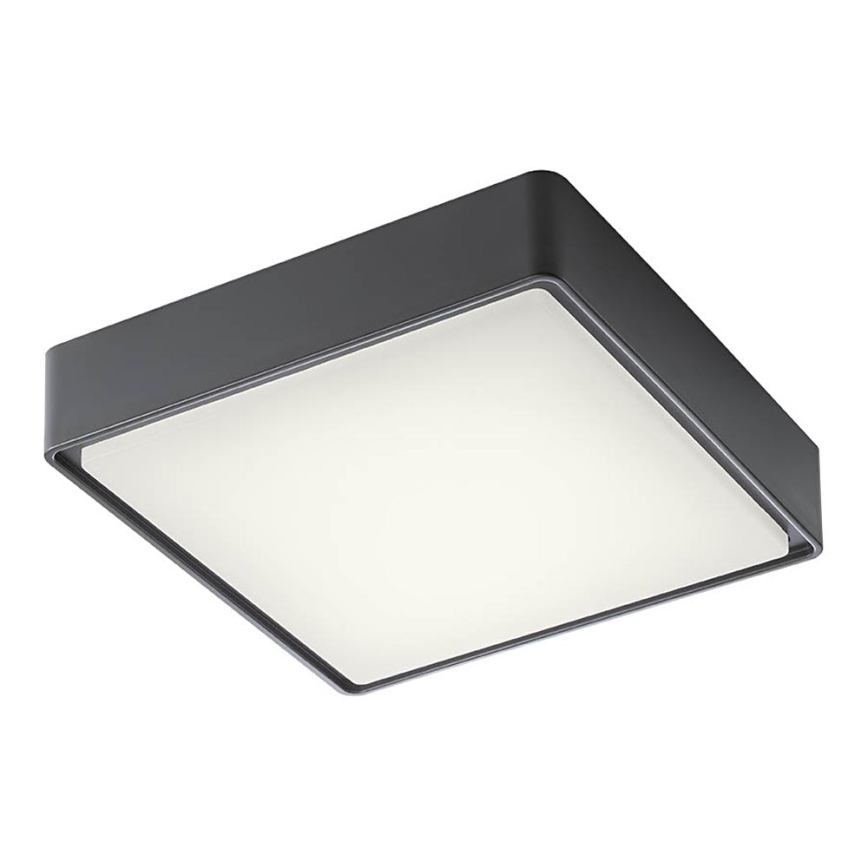 Redo 90157 - Φωτιστικό οροφής εξωτερικού χώρου LED MARINA LED/12W/230V 22x22 cm IP65 ανθρακί