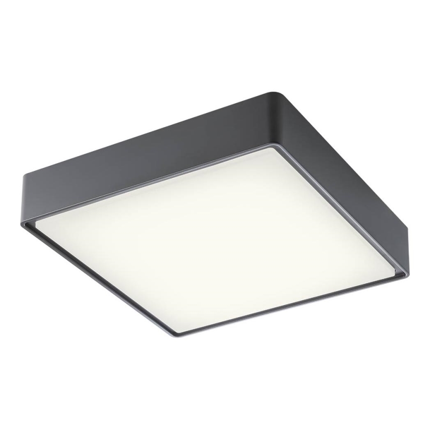 Redo 90158 - Φωτιστικό οροφής εξωτερικού χώρου LED MARINA LED/16W/230V 29,6x29,6 cm IP65 ανθρακί