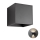 Redo 90176 - Επιτοίχιο φωτιστικό εξωτερικού χώρου LED VARY 2xLED/6W/230V 4000K IP54 ανθρακί