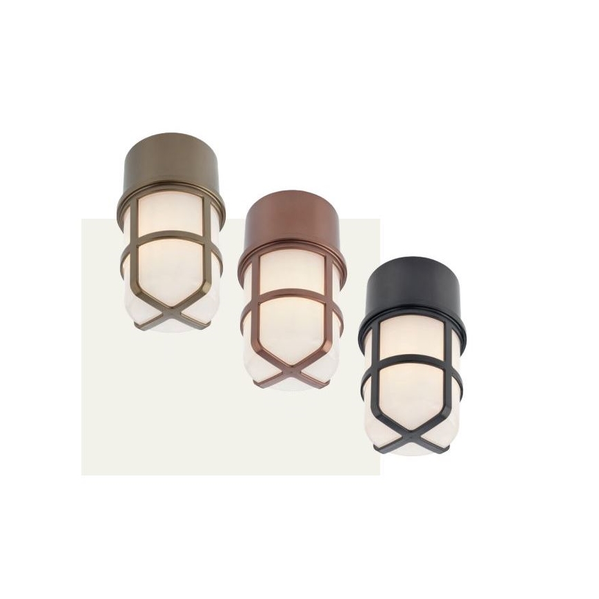 Redo 90193 - Εξωτερικό σποτ φωτιστικό TRITON 1xE27/28W/230V IP54 ορείχαλκος