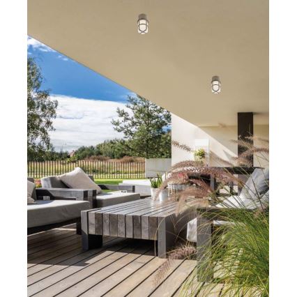 Redo 90193 - Εξωτερικό σποτ φωτιστικό TRITON 1xE27/28W/230V IP54 ορείχαλκος