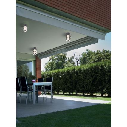 Redo 90195 - Εξωτερικό σποτ φωτιστικό TRITON 1xE27/28W/230V IP54 μαύρο