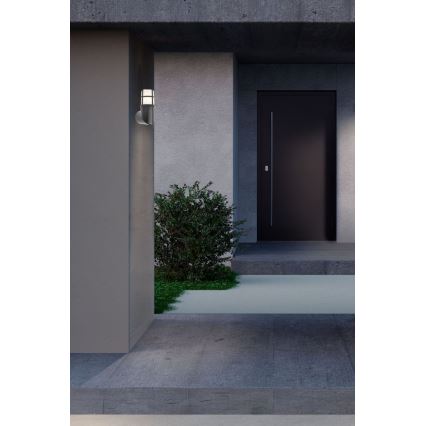 Redo 90198 - Εξωτερικό επιτοίχιο φωτιστικό TRITON 1xE27/28W/230V IP54 μαύρο