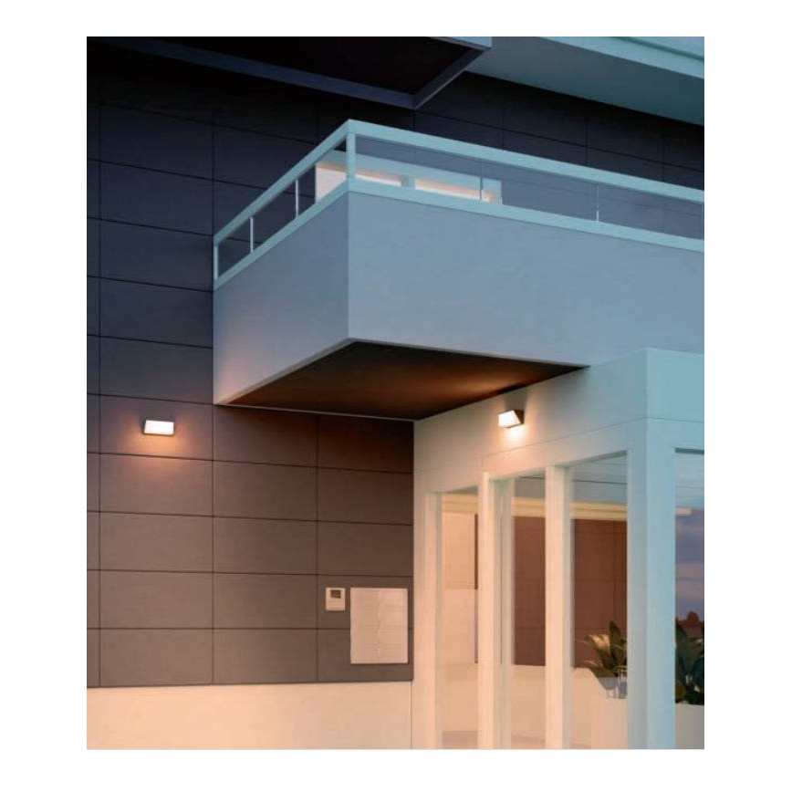 Redo 90239 - Επιτοίχιο φωτιστικό εξωτερικού χώρου LED SPECTRA LED/16W/230V 3000K IP54 καφέ