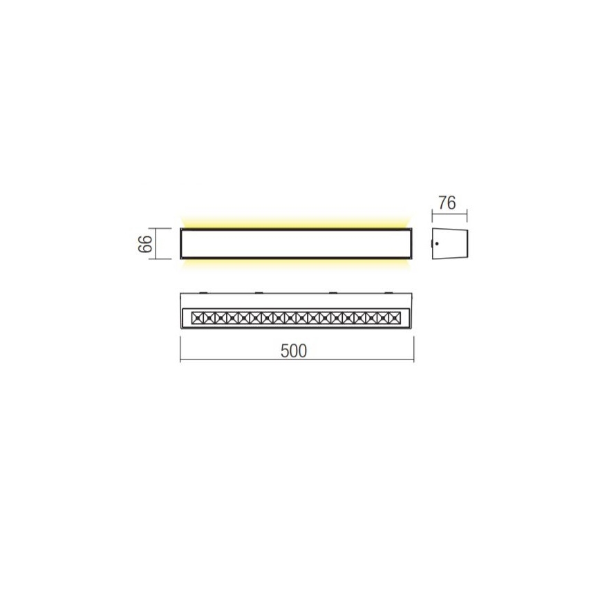 Redo 90259 - LED εξωτερικό επιτοίχιο φωτιστικό AROOS LED/21W/230V 3000K IP65 λευκό