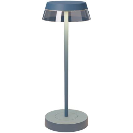 Redo 90310 - Επιτραπέζια λάμπα αφής dimming LED ILUNA LED/2,5W/5V 2700-3000K 3000 mAh IP65 μπλε