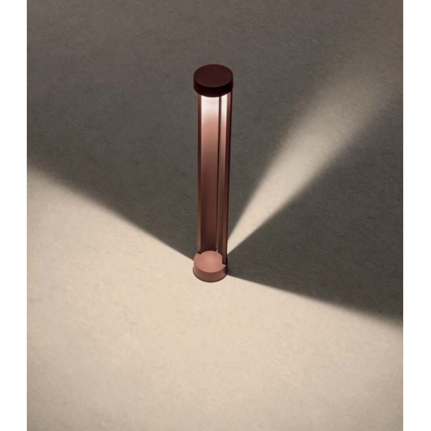 Redo 90366 - Εξωτερικό φωτιστικό ZEUS LED/11,5W/230V 3000K 75 cm IP54 καφέ