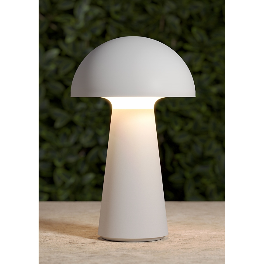 Redo 90438 - LED ρυθμιζόμενη με αφή εξωτερική λάμπα KIRA LED/4,7W/230V 2200 mAh IP44 λευκή