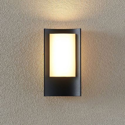Redo 90483 - Επιτοίχιο φωτιστικό εξωτερικού χώρου LED WARP LED/8W/230V 3000K IP44 ανθρακί