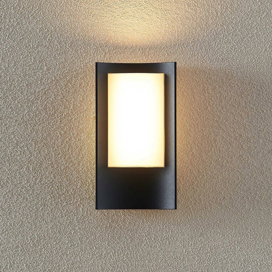 Redo 90483 - Επιτοίχιο φωτιστικό εξωτερικού χώρου LED WARP LED/8W/230V 3000K IP44 ανθρακί