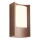 Redo 90484 - Επιτοίχιο φωτιστικό εξωτερικού χώρου LED WARP LED/8W/230V 3000K IP44 καφέ