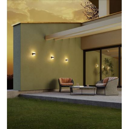 Redo 90492 - Επιτοίχιο φωτιστικό εξωτερικού χώρου LED TOK LED/14,8W/230V IP44 ανθρακί