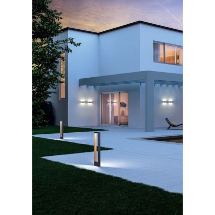 Redo 90508 - Εξωτερικό επιτοίχιο φωτιστικό LED WALD LED/10W/230V IP65 ανθρακί