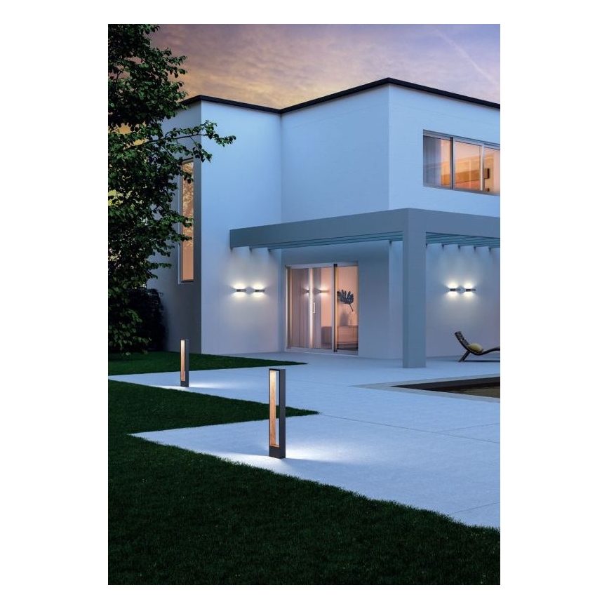 Redo 90508 - Επιτοίχιο φωτιστικό εξωτερικού χώρου LED WALD LED/10W/230V IP65 ανθρακί