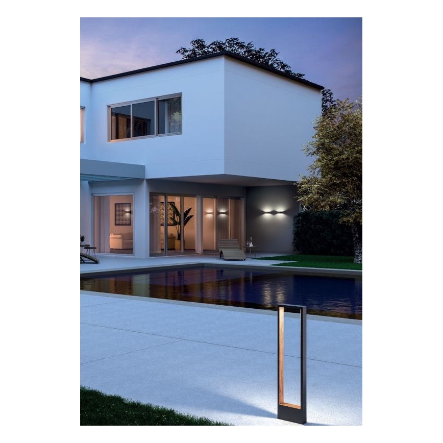 Redo 90508 - Επιτοίχιο φωτιστικό εξωτερικού χώρου LED WALD LED/10W/230V IP65 ανθρακί
