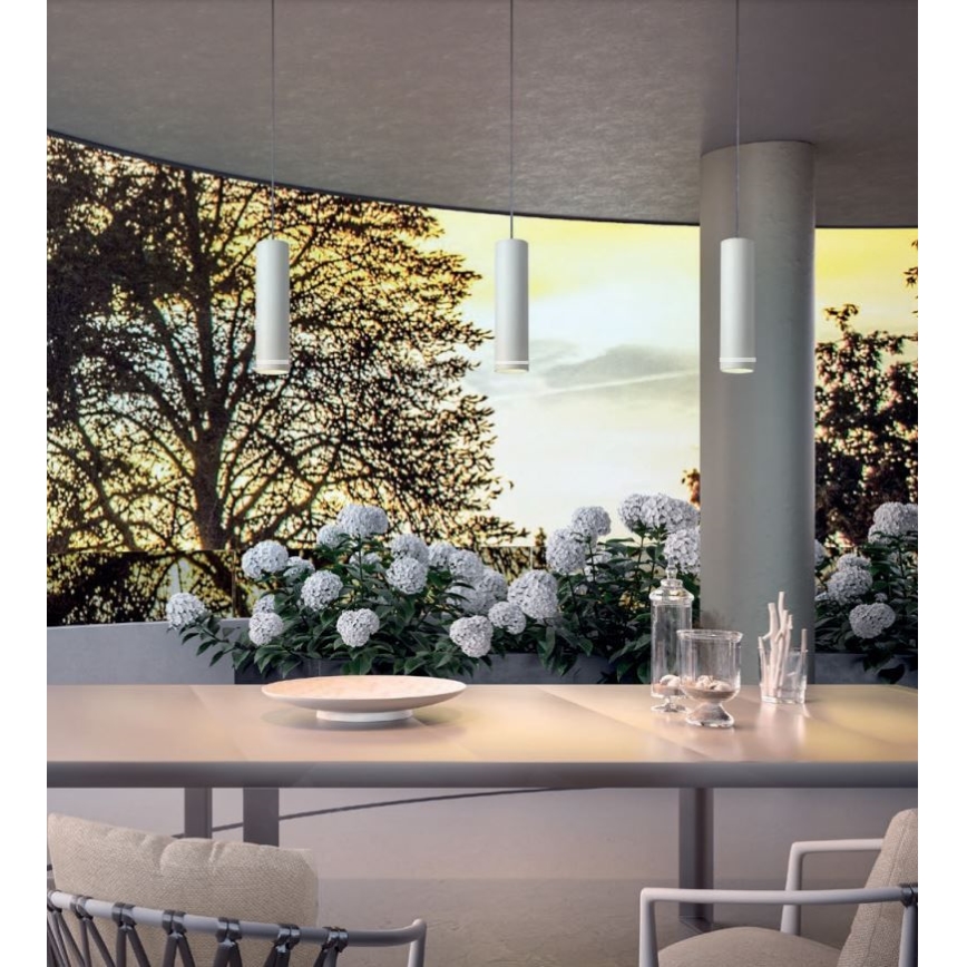 Redo 90513 - Κρεμαστό φωτιστικό εξωτερικού χώρου LED KLOU LED/9W/230V IP54 λευκό