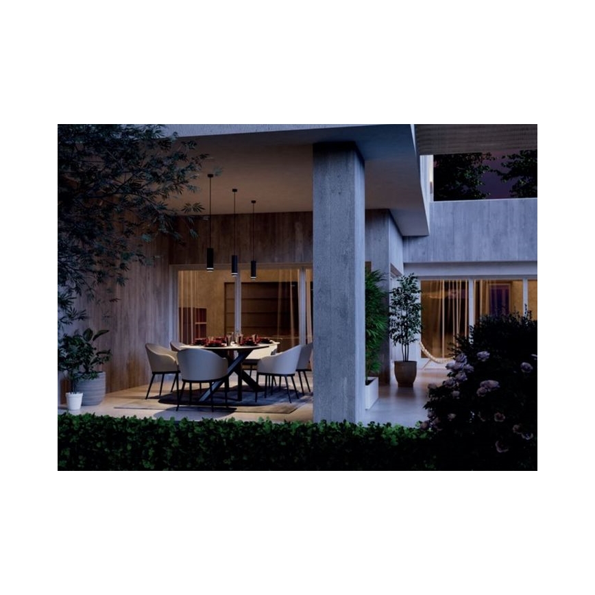 Redo 90514 - Κρεμαστό φωτιστικό εξωτερικού χώρου LED KLOU LED/9W/230V IP54 ανθρακί