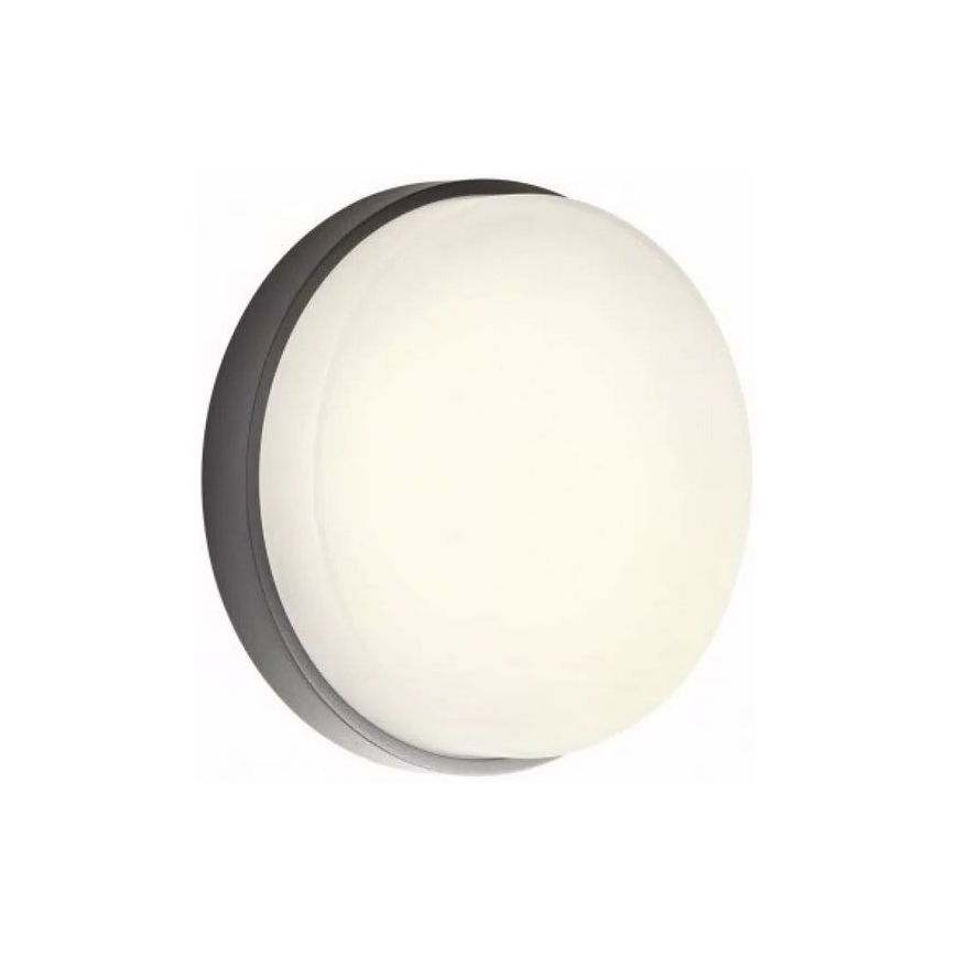 Redo 90516 - Φωτιστικό οροφής εξωτερικού χώρου LED URANIA LED/10W/230V διάμετρος 16 cm IP65 ανθρακί