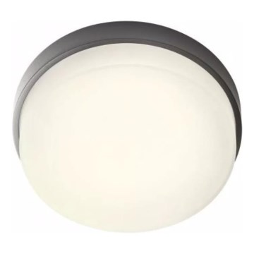 Redo 90516 - Φωτιστικό οροφής εξωτερικού χώρου LED URANIA LED/10W/230V διάμετρος 16 cm IP65 ανθρακί