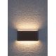 Redo 9054 - Φως τοίχου εξωτερικού χώρου LED POCKET 2xLED/6W/230V IP54