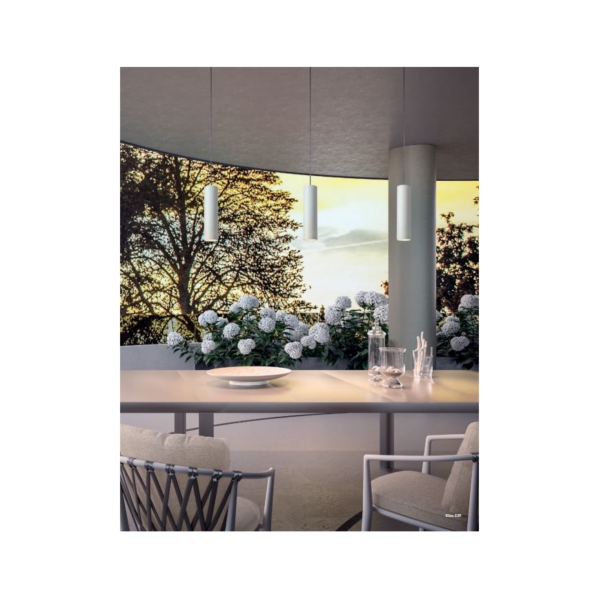 Redo 90570 - Κρεμαστό φωτιστικό εξωτερικού χώρου LED KLOU LED/9W/230V IP54 λευκό