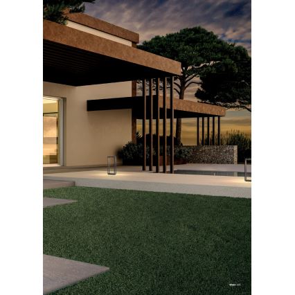 Redo 90582 - Φωτιστικό εξωτερικού χώρου LED WAKE LED/8W/230V 3000K 75 cm IP65 ανθρακί