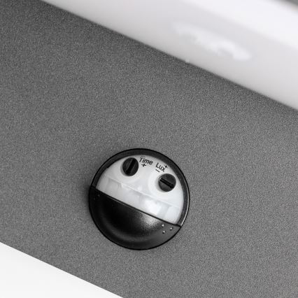 Redo 90587 - Εξωτερικό επιτοίχιο φωτιστικό LED με αισθητήρα FLIP LED/20W/230V 3000K CRI 90 IP54 ανθρακί