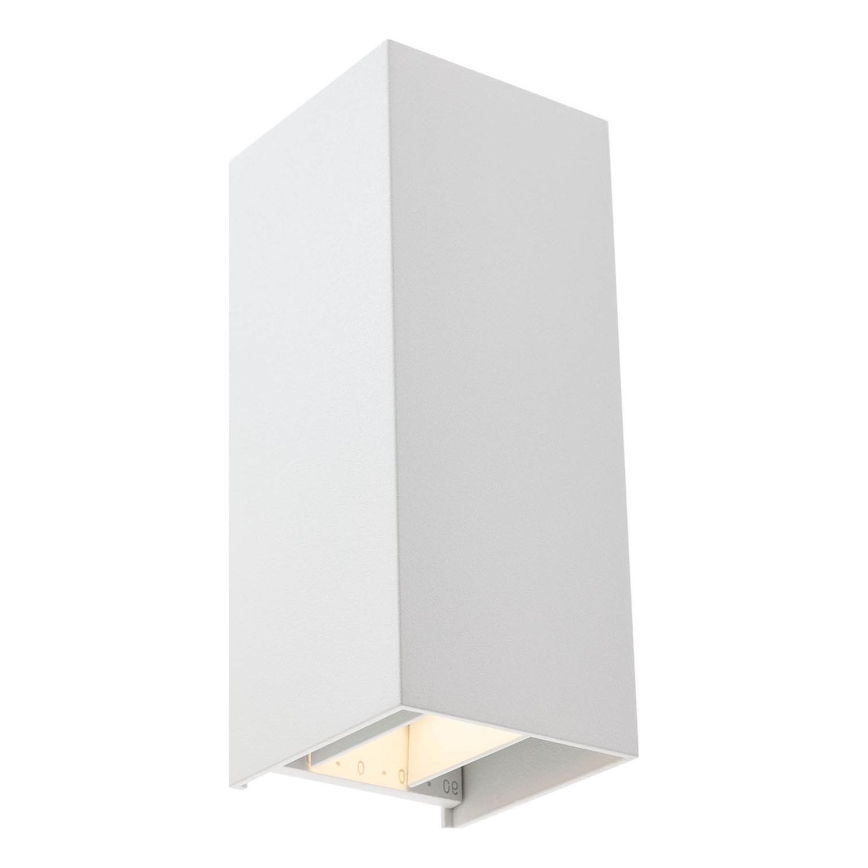 Redo 90635 - Επιτοίχιο φωτιστικό εξωτερικού χώρου LED SONNY 2xLED/5W/230V 2200/3000/4000K IP54 λευκό