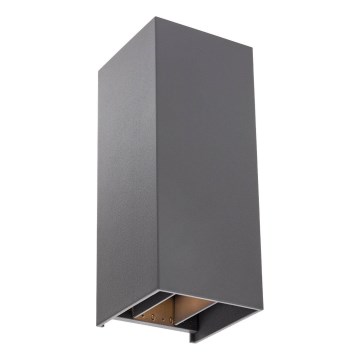 Redo 90636 - Επιτοίχιο φωτιστικό εξωτερικού χώρου LED SONNY 2xLED/5W/230V 2200/3000/4000K IP54 ανθρακί