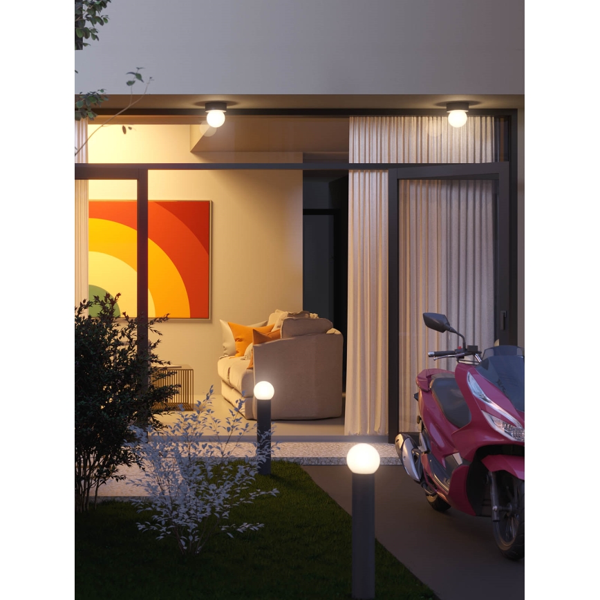 Redo 90642 - Λάμπα εξωτερικού χώρου BULK 1xE27/28W/230V 50 cm IP44 ανθρακί