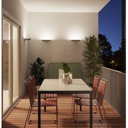 Redo 9112 - Επιτοίχιο φωτιστικό εξωτερικού χώρου LED VELA LED/24W/230V IP54