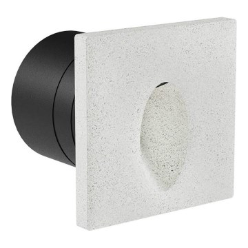 Redo 91199 - LED εξωτερικό φωτιστικό προσανατολισμού BAST LED/2,5W/230V 3000K CRI 90 IP65 γκρι