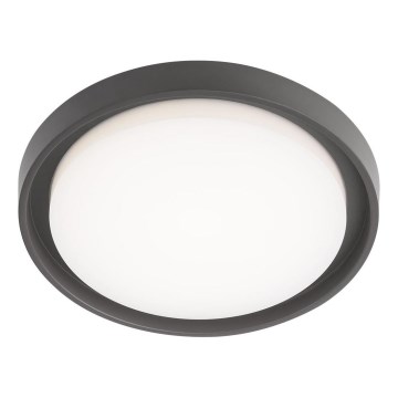 Redo 9184 - Εξωτερικό φωτιστικό οροφής LED BEZEL LED/30W/230V, διάμ. 34 εκ., IP54, ανθρακί