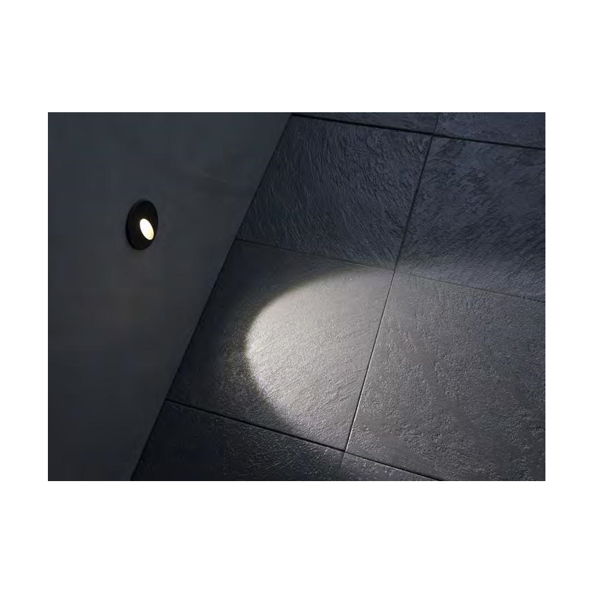 Redo 9341 - Φωτισμός σκάλας εξωτερικού χώρου LED SPY LED/3W/230V IP54 ανθρακί