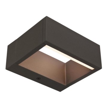Redo 9464 - Επιτοίχιο φωτιστικό εξωτερικού χώρου LED GATE LED/6W/230V IP54 μαύρο