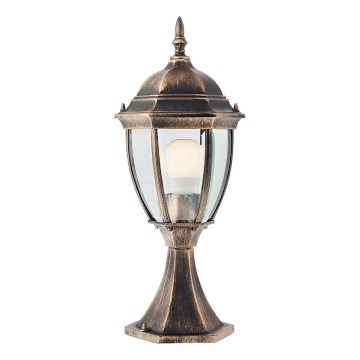 Redo 9606 - Λάμπα εξωτερικού χώρου SEVILLA 1xE27/42W/230V IP44 χρυσό/πατίνα