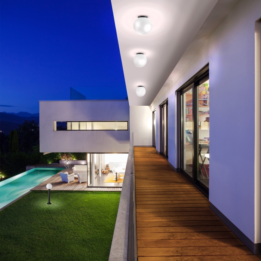 Redo 9771 - Ανταλλακτικό καπέλο για εξωτερικό φωτιστικό SFERA διάμ. 25 εκ. IP44 λευκό