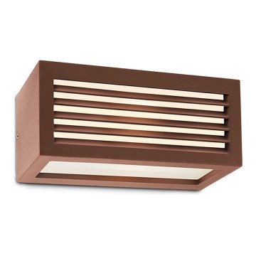 Redo 9899 - Φως τοίχου εξωτερικού χώρου BRICK 1xE27/23W/230V IP54