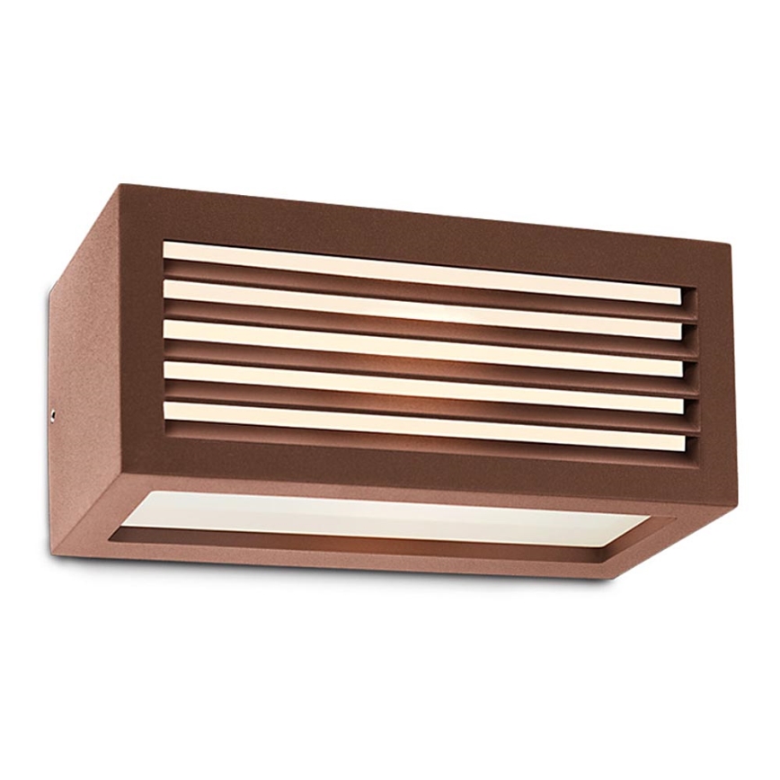 Redo 9899 - Φως τοίχου εξωτερικού χώρου BRICK 1xE27/23W/230V IP54