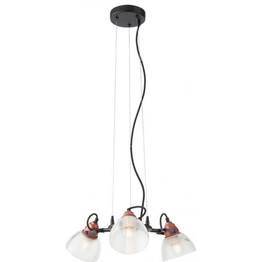 Redo A01-1451 - Ανταλλακτικό καπέλο για πολυέλαιο και επιδαπέδιο φωτιστικό RIDGE E27 διάφανο