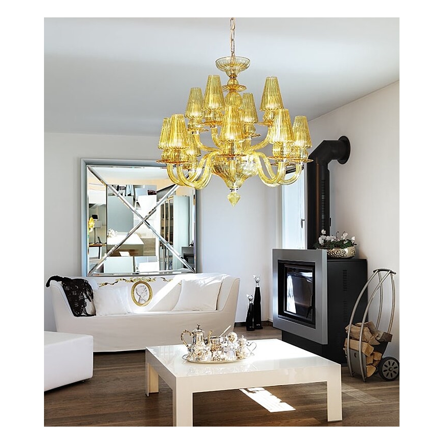 Redo IID C12 51 - Πολύφωτο με αλυσίδα IDILLIO 12xG9/48W/230V