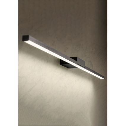 Redo01-3270 - Φωτισμός καθρέφτη μπάνιου LED ASTON LED/12W/230V 60 cm CRI 90 IP44 μαύρο