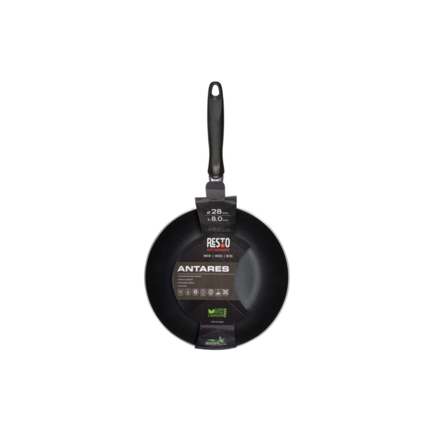 Resto - Τηγάνι Wok ANTARES 28 εκ.