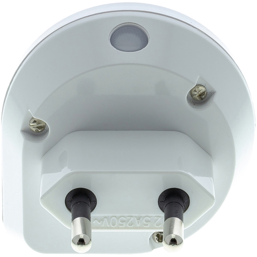 Φωτάκι νυκτός LED πρίζας με αισθητήρα LED/0,4W/230V 3000K λευκό