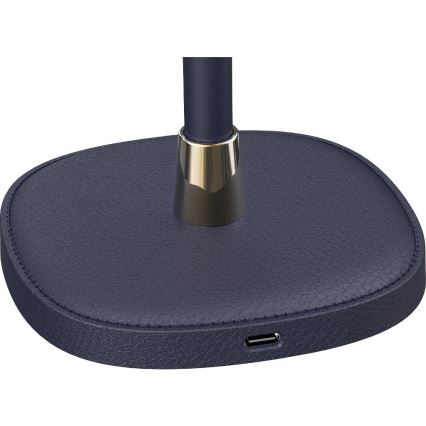 LED Ρυθμιζόμενο Φωτιστικό Γραφείου Επαναφορτιζόμενο LED/3W/1800 mAh Σκούρο Μπλε