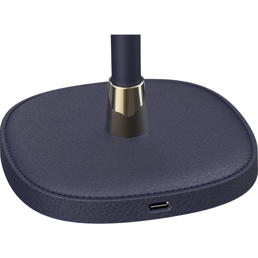 LED Ρυθμιζόμενο Φωτιστικό Γραφείου Επαναφορτιζόμενο LED/3W/1800 mAh Σκούρο Μπλε