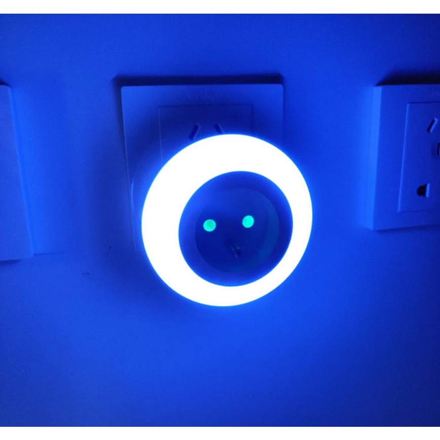 Φωτιστικό προσανατολισμού LED με αισθητήρα σούρουπου και υποδοχή LED/0,6W/230V